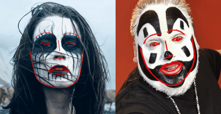 Makijaż Juggalo skutecznie myli rozpoznawanie twarzy – FBI w panice